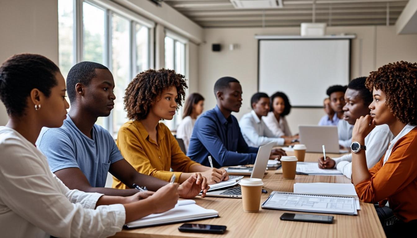 Jeunes Camerounais rejoignant la JAC